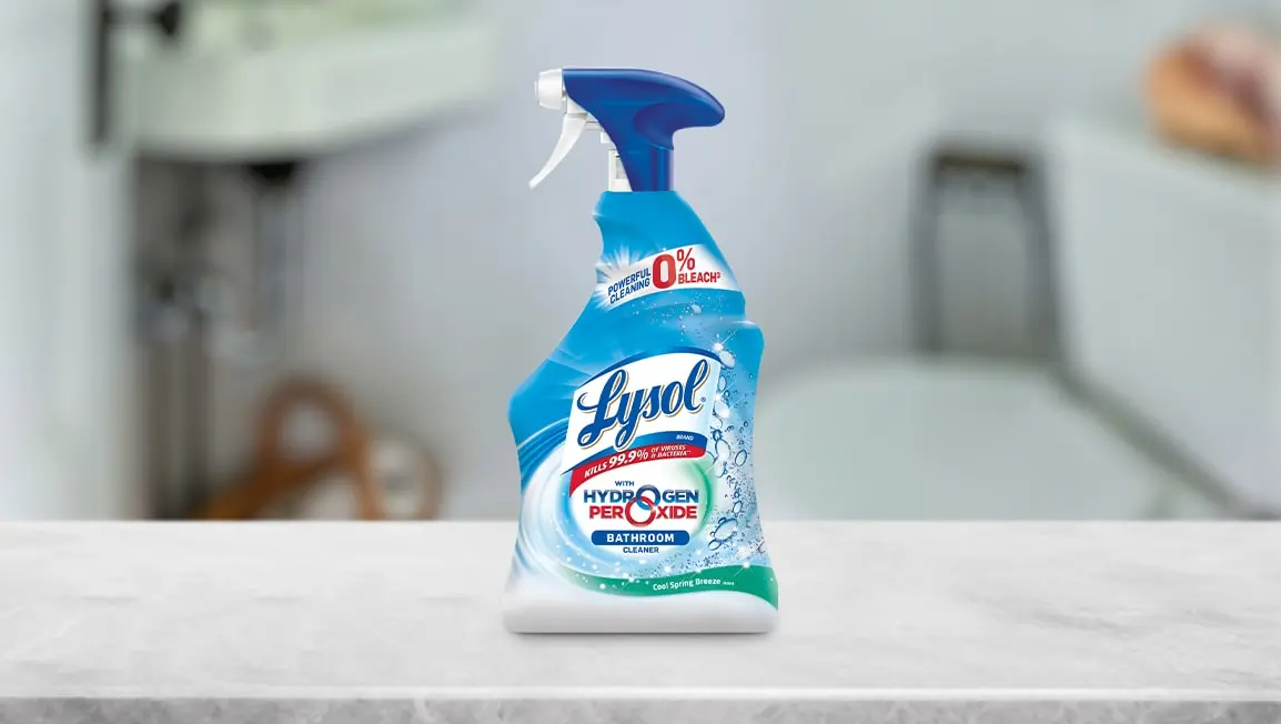 Lysol Power & Free 22 Oz. Bathroom Cleaner with Hydrogen Peroxide