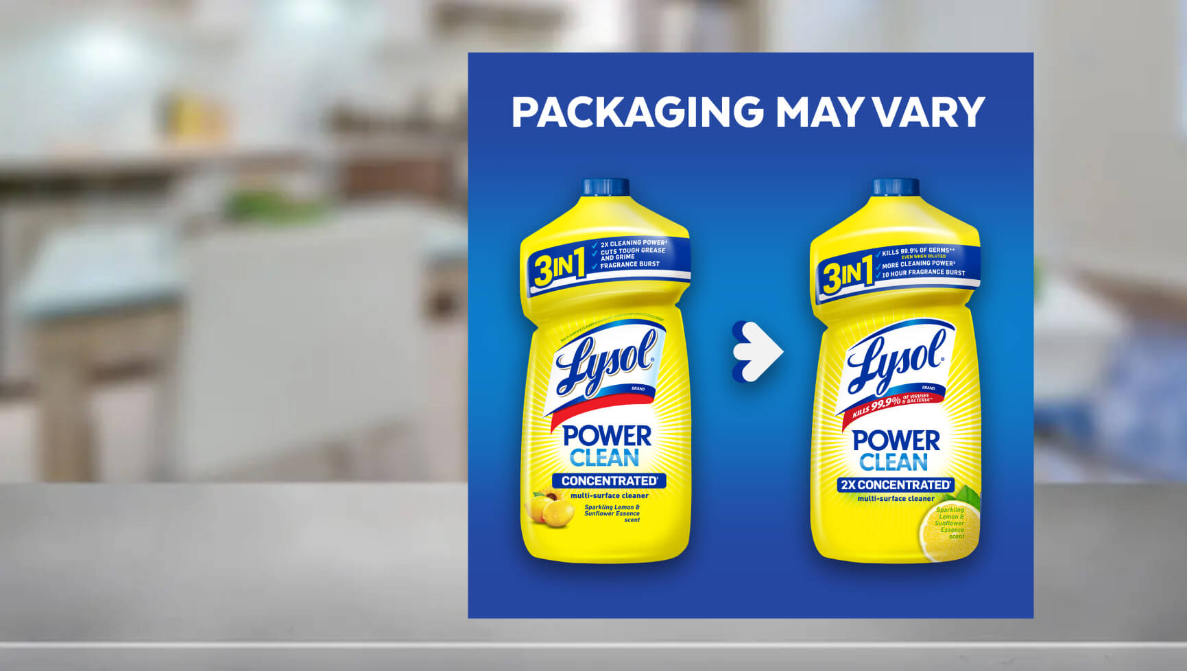 Lysol Multi Surface Cleaner Banner