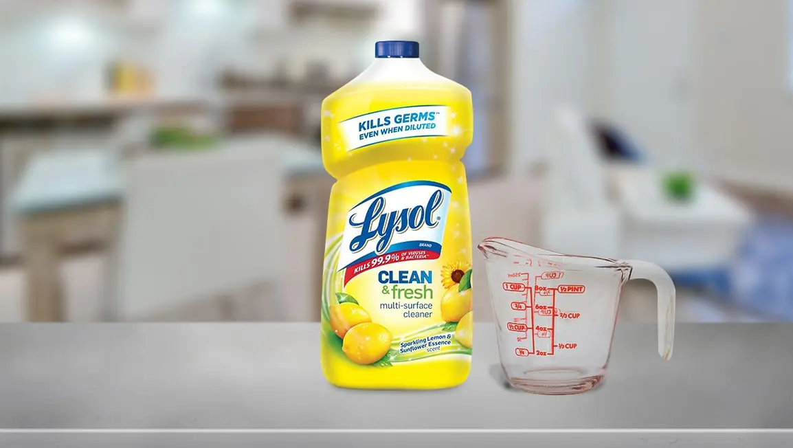 Lysol clean and deals fresh