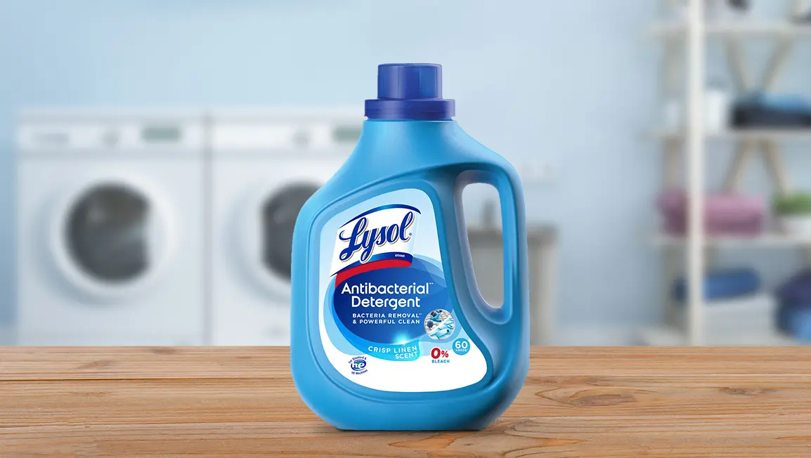 Antibacterial on sale laundry detergent