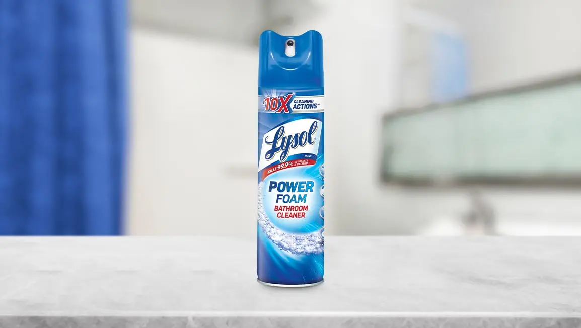 Lysol Bathroom Cleaner, Power Foam