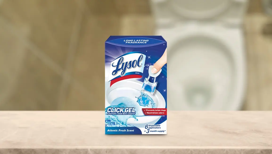 Lysol® Click Gel™ Automatic Toilet Bowl Cleaner