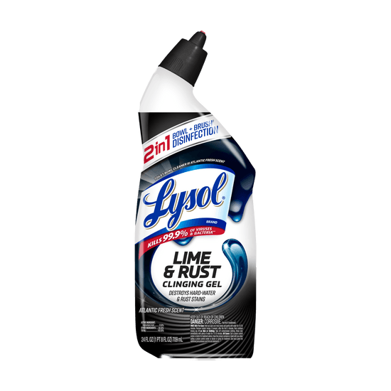 LYSOL® Toilet Bowl Cleaner - Lime & Rust Remover